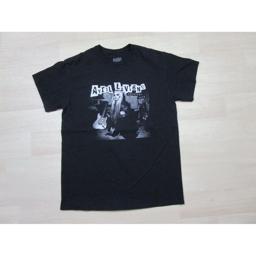 Avril Lavigne Official Greatest Hits Tour America 2024 (M)‎ Black T Shirt Band